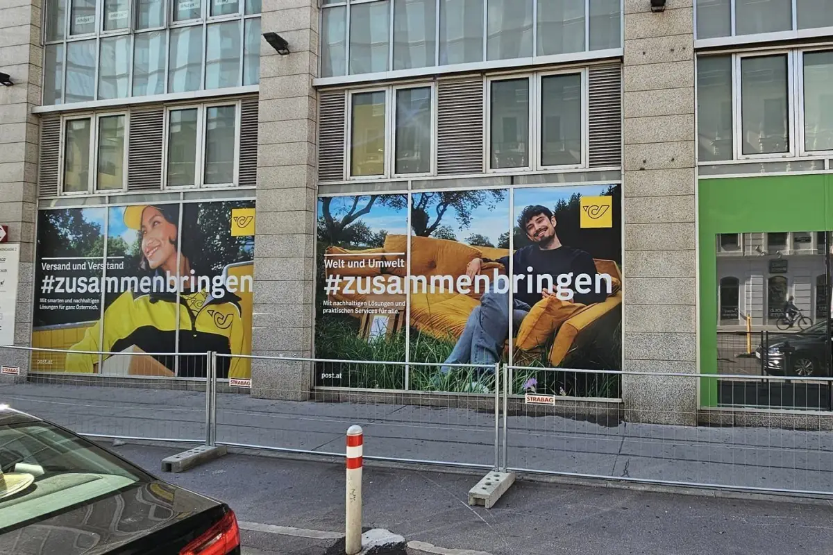 Auslagenbeschriftung